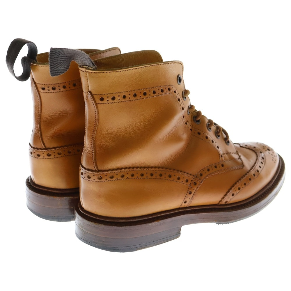 Tricker's(トリッカーズ) MALTON マルトン ウイングチップ カントリーブーツ マロン ブラウン 2508