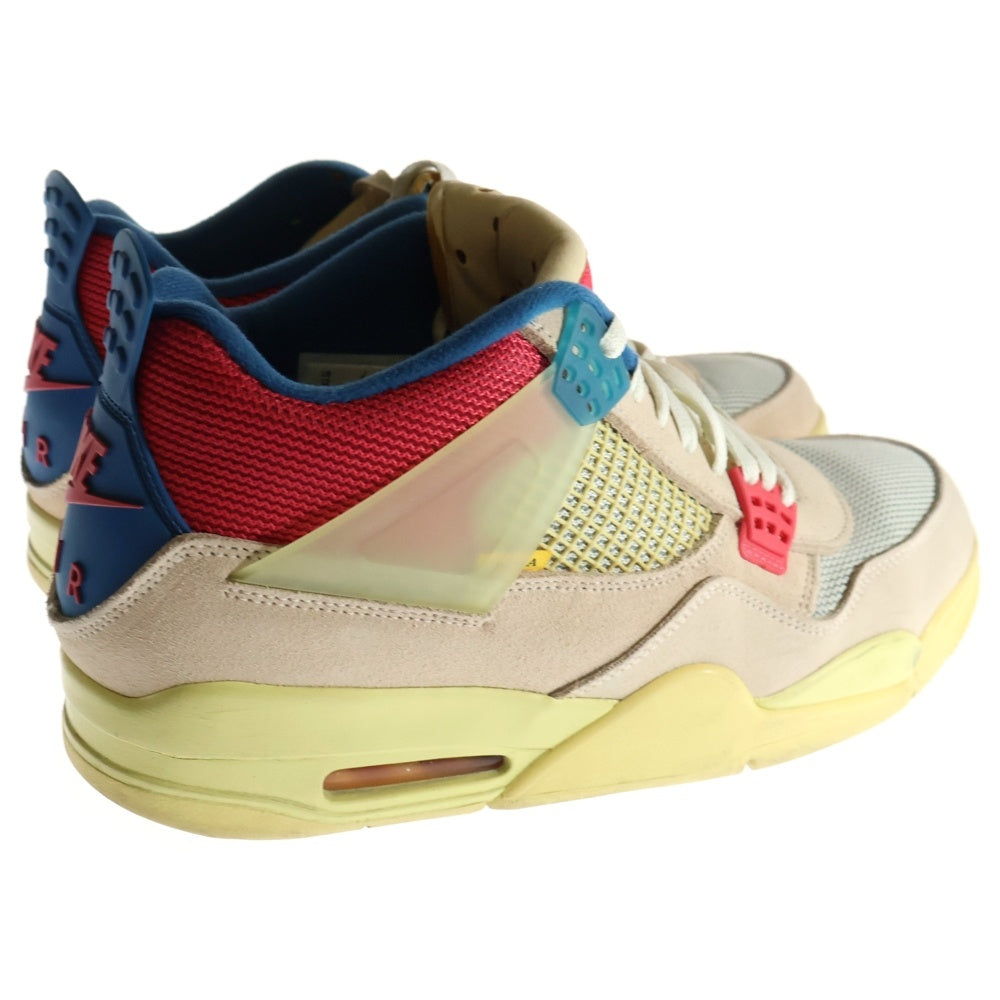 NIKE(ナイキ) ×UNION AIR JORDAN 4 GUAVA ICE ユニオン エアジョーダン4 グァバアイス ハイカットスニーカー マルチ US12/30cm DC9533-800