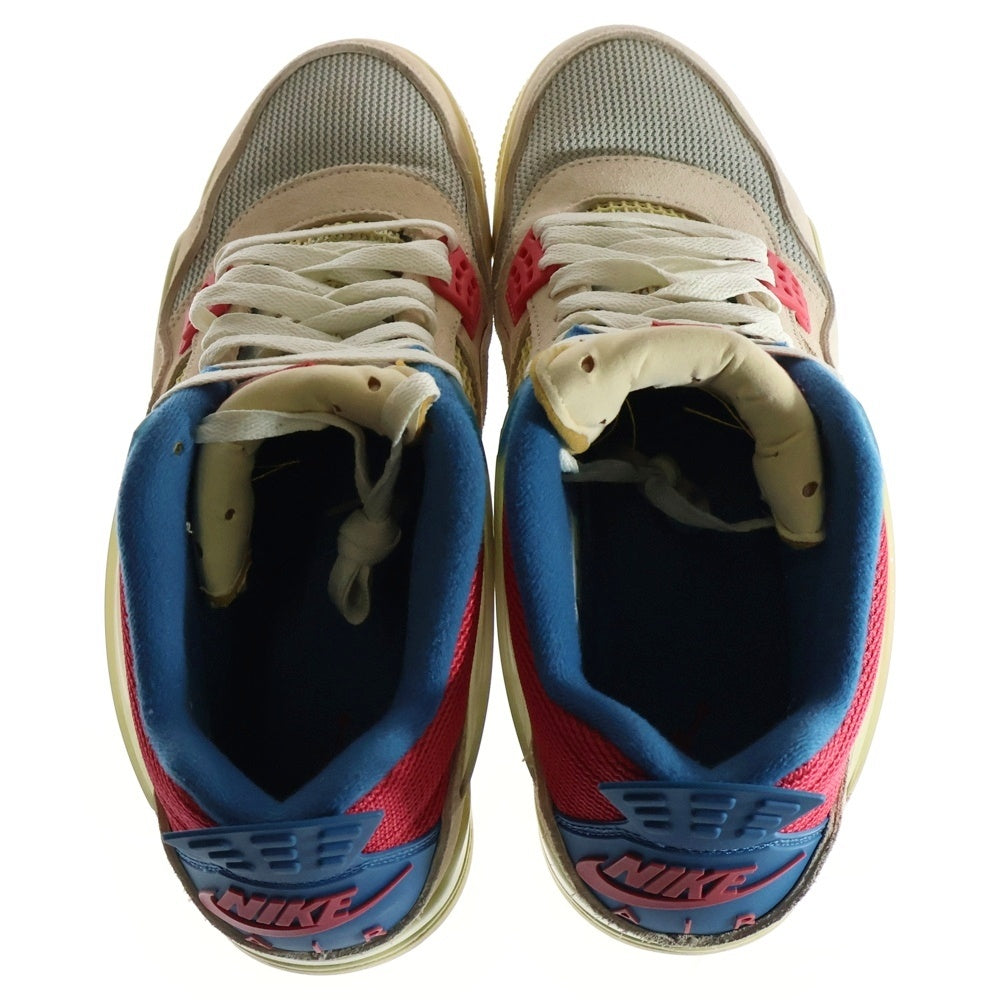 NIKE(ナイキ) ×UNION AIR JORDAN 4 GUAVA ICE ユニオン エアジョーダン4 グァバアイス ハイカットスニーカー マルチ US12/30cm DC9533-800