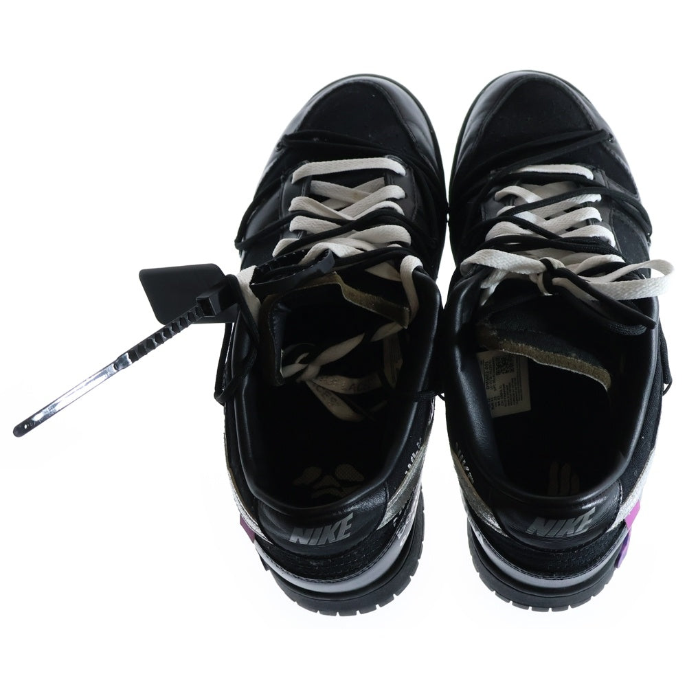 NIKE(ナイキ) ×OFF-WHITE DUNK LOW 1 OF 50 BLACK オフホワイト ダンク ロット50 ローカットスニーカー ブラック US11/29cm DM1602-001