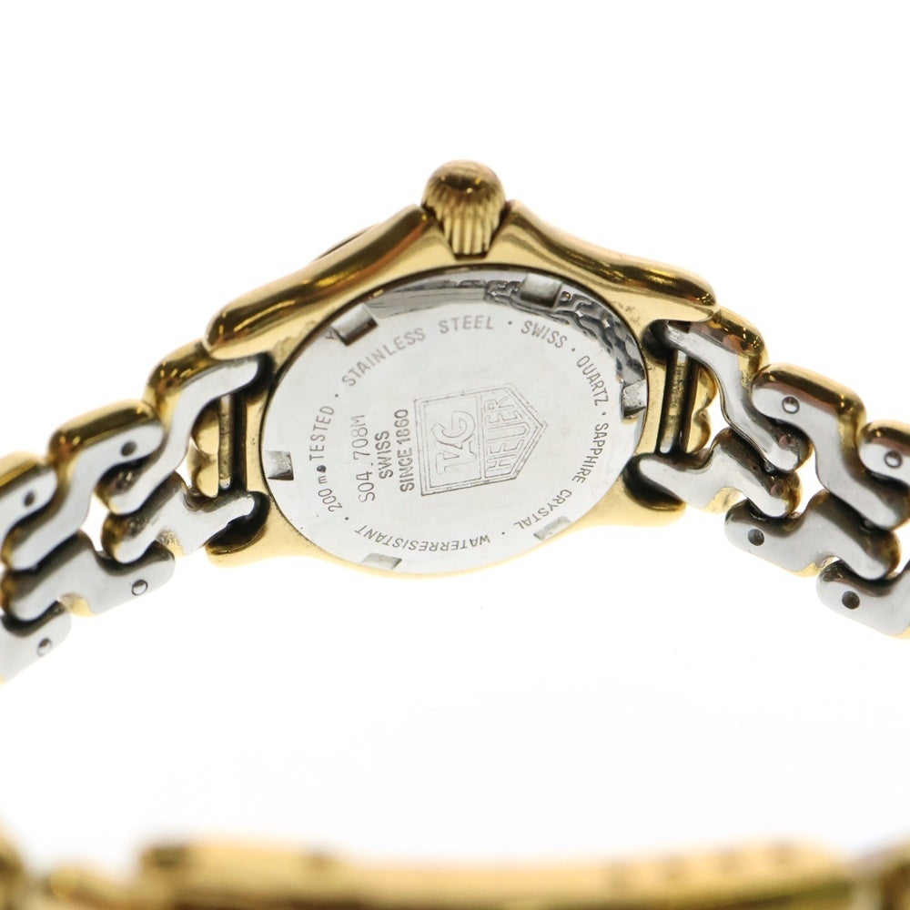 TAG HEUER(タグホイヤー) S/el セル クォーツ アナログ 腕時計 ゴールド S04.708M