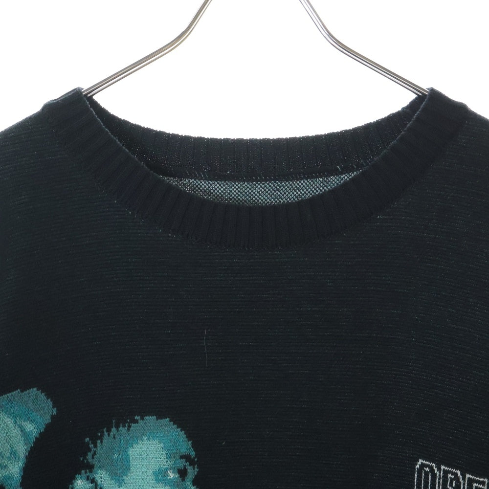 WACKO MARIA(ワコマリア) 23AW ×BLUE NOTE JACQUARD KNIT SWEATER TYPE-3 ブルーノート ジャガードニット BLUENOTE-WM-KN0