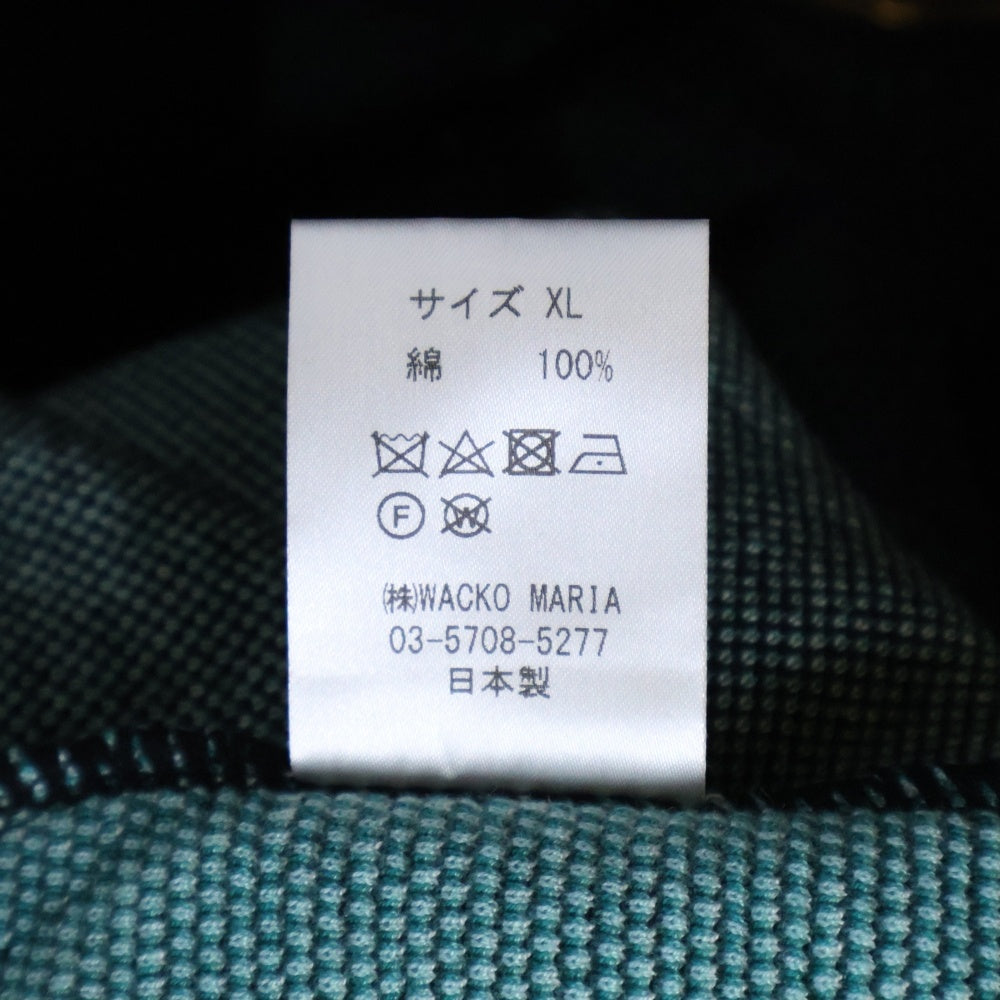 WACKO MARIA(ワコマリア) 23AW ×BLUE NOTE JACQUARD KNIT SWEATER TYPE-3 ブルーノート ジャガードニット BLUENOTE-WM-KN0
