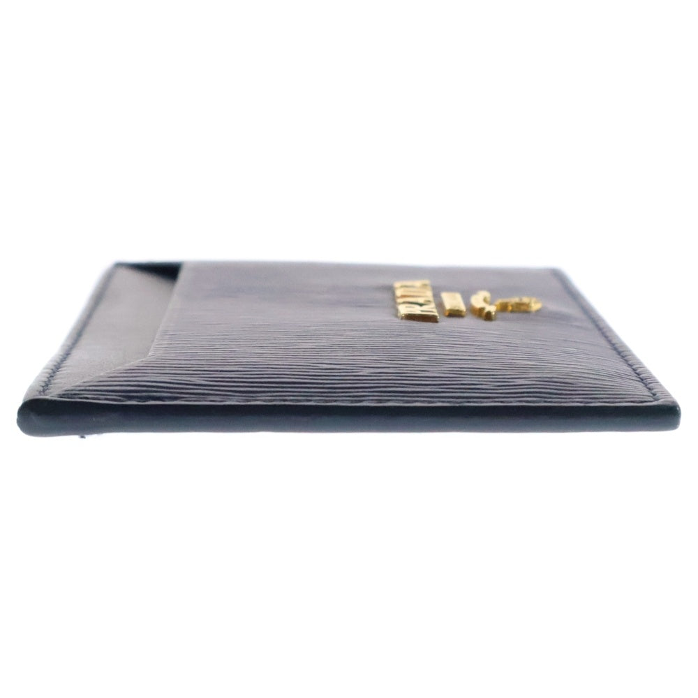PRADA(プラダ) ヴィッテロ レザー カードケース 名刺入れ ネイビー 1MC208
