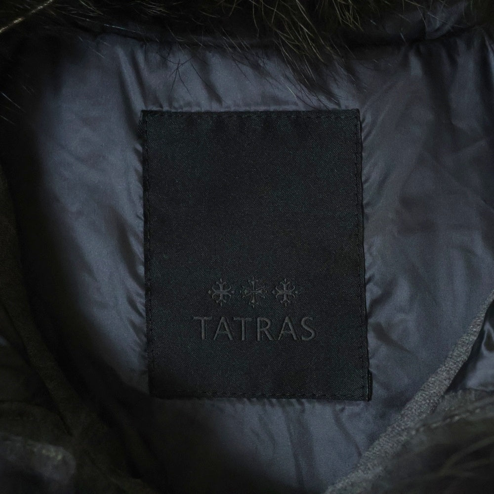 TATRAS(タトラス) B2nd別注 ファー付き ダウンジャケット グレー LTA2BS4706 レディース