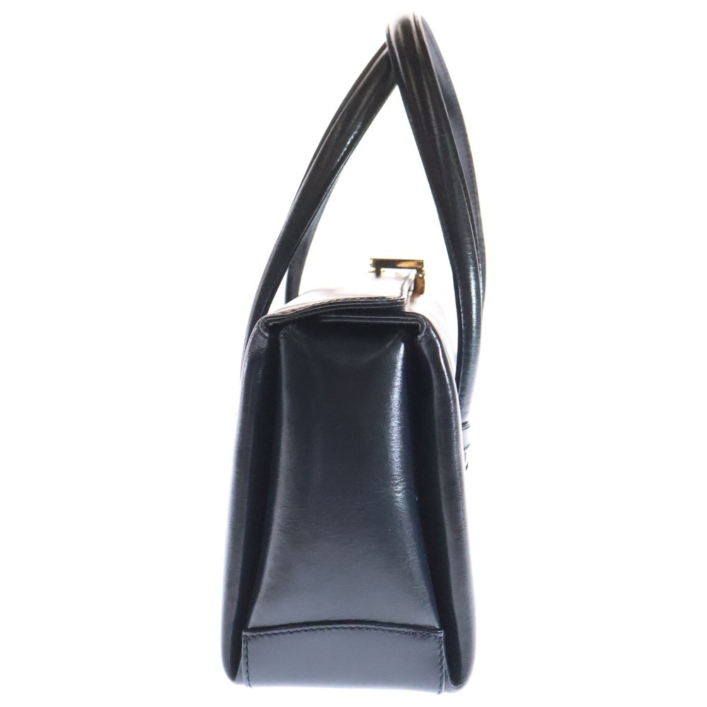 GUCCI(グッチ) GGロック ハンドバッグ レザー ブラック 000.1448.0539