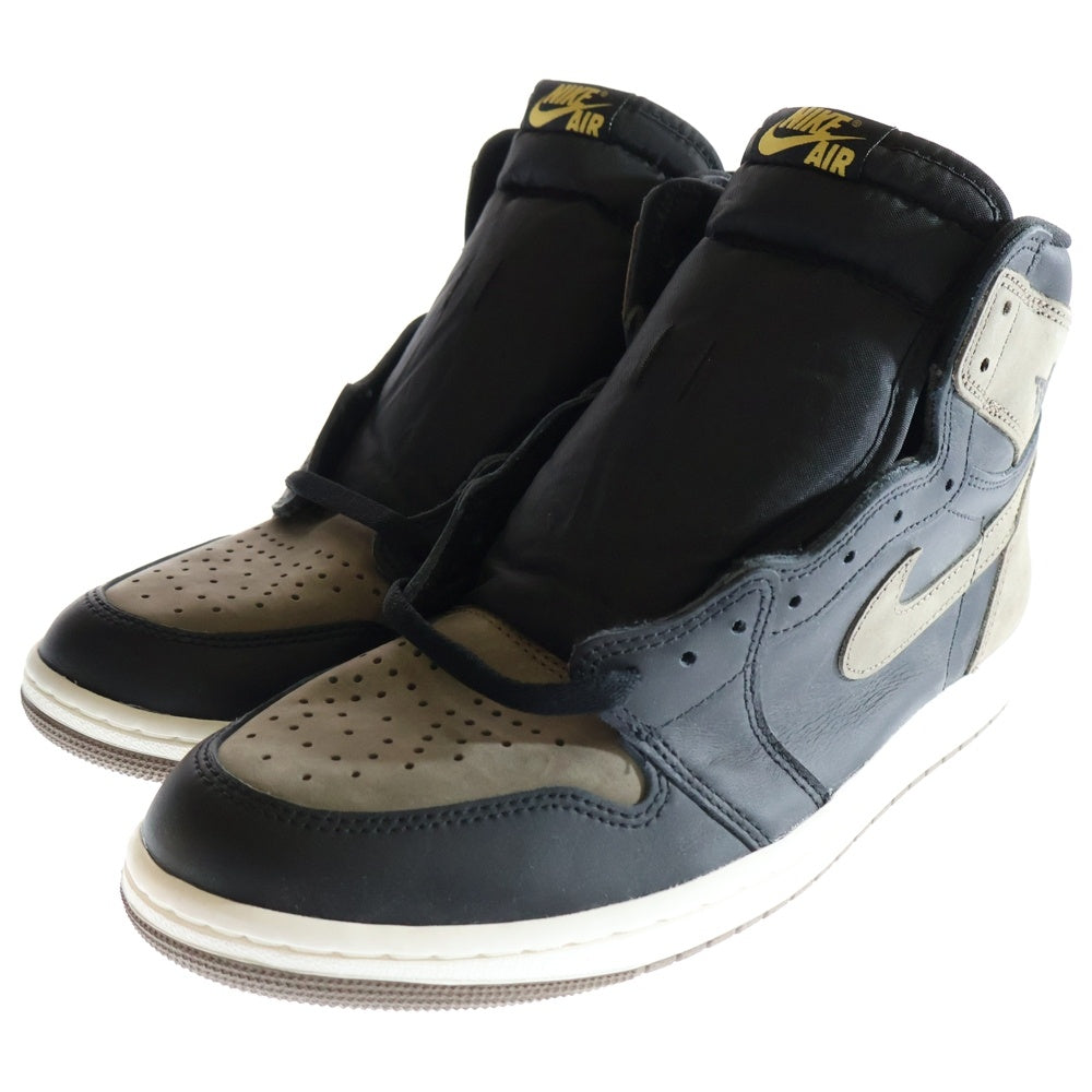 NIKE(ナイキ) AIR JORDAN1 RETRO HIGH OG PALOMINO エアジョーダン1 レトロ パロミノ ハイカットスニーカー ブラウン/ブラック US10.5/28.5cm DZ5485-020