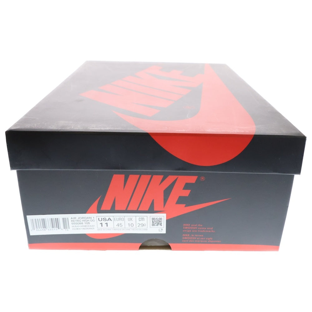 NIKE(ナイキ) AIR JORDAN 1 RETRO HIGH OG DARK MOCHA エアジョーダン1 レトロ ハイカットスニーカー シューズ ダークモカ ブラウン US11/29.0cm 555088-105