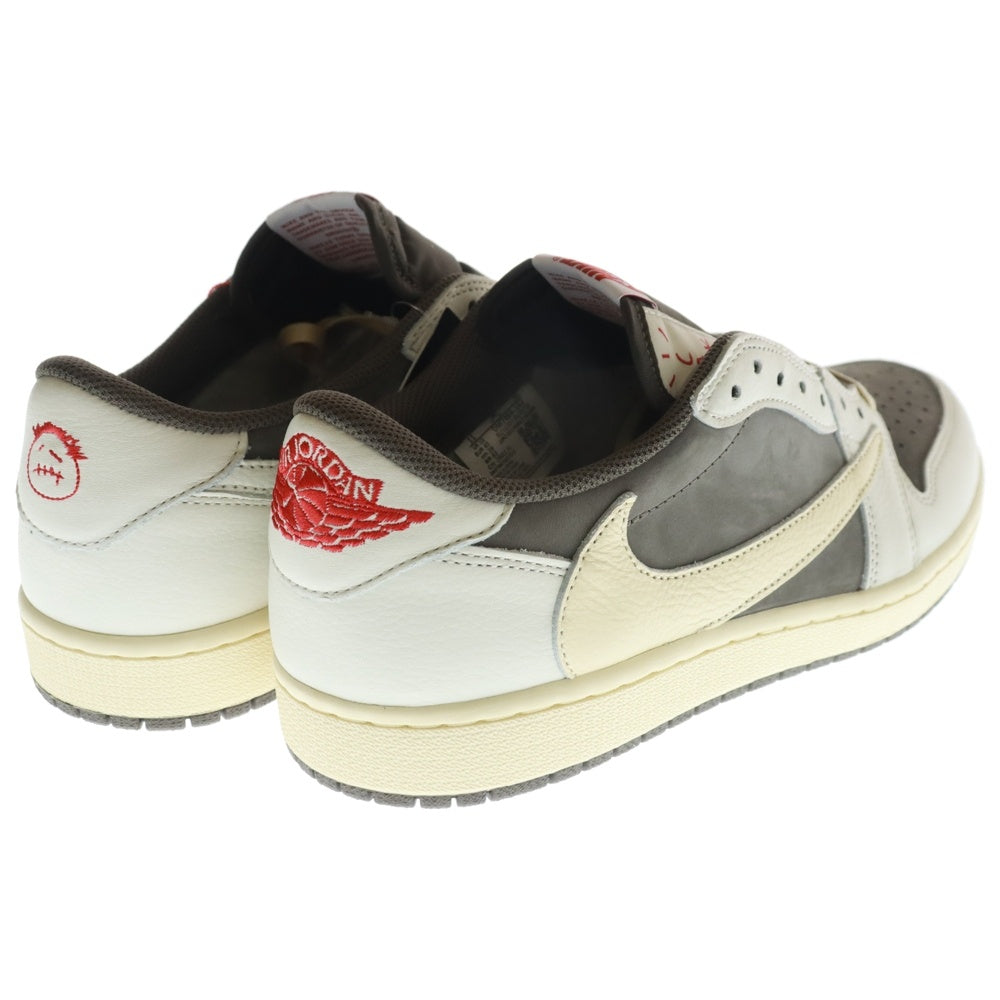 NIKE(ナイキ) ×TRAVIS SCOTT AIR JORDAN 1 トラヴィススコット エアジョーダン1 ローカットスニーカー リバースモカ US11/29cm DM7866-162