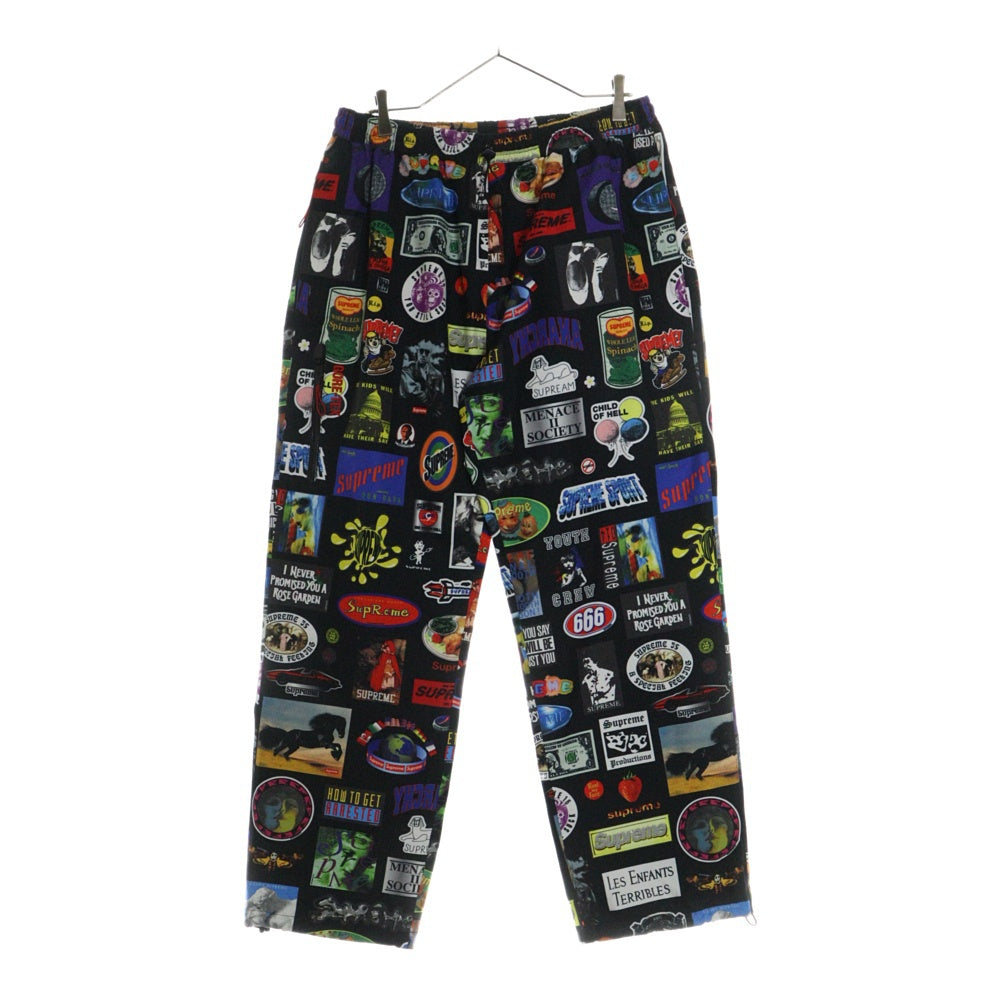 SUPREME(シュプリーム) 21SS GORE-TEX Stickers Pants ゴアテックス ステッカーズ パンツ ブラック