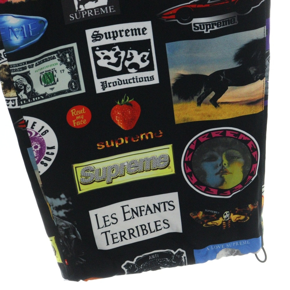 SUPREME(シュプリーム) 21SS GORE-TEX Stickers Pants ゴアテックス ステッカーズ パンツ ブラック