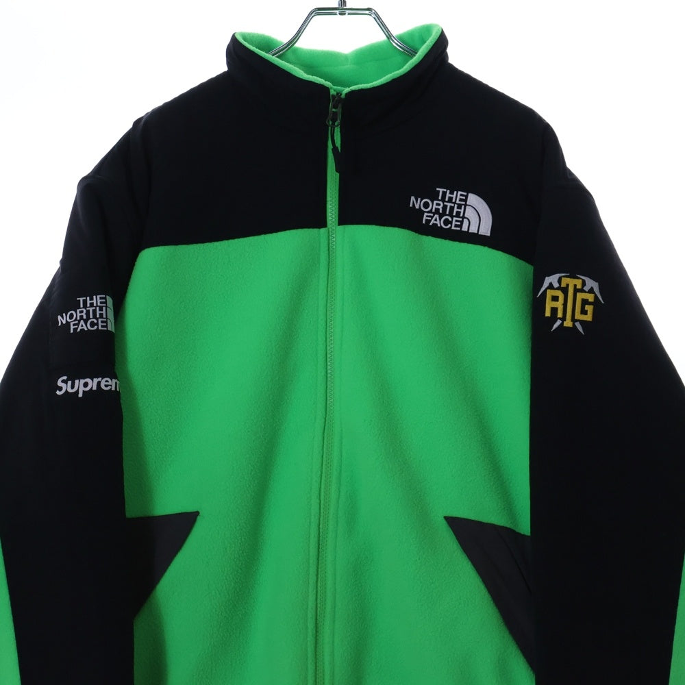 SUPREME(シュプリーム) 20SS ×THE NORTH FACE RTG Fleece Jacket アールティージー フリース ジャケット グリーン NF0A4PAHA2M
