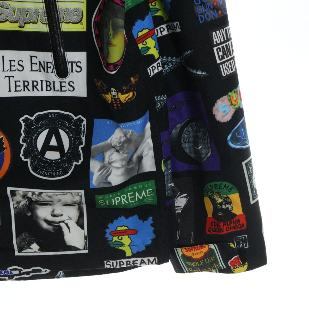 SUPREME(シュプリーム) 21SS GORE-TEX Stickers Shell Jacket ゴアテックス ステッカーズ シェル マウンテンパーカー ジャケット ブラック