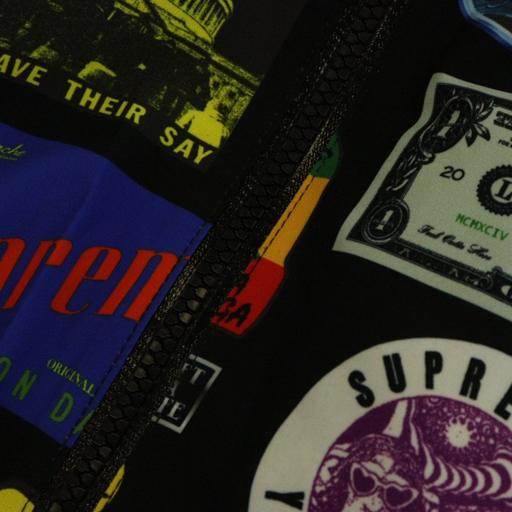 SUPREME(シュプリーム) 21SS GORE-TEX Stickers Shell Jacket ゴアテックス ステッカーズ シェル マウンテンパーカー ジャケット ブラック