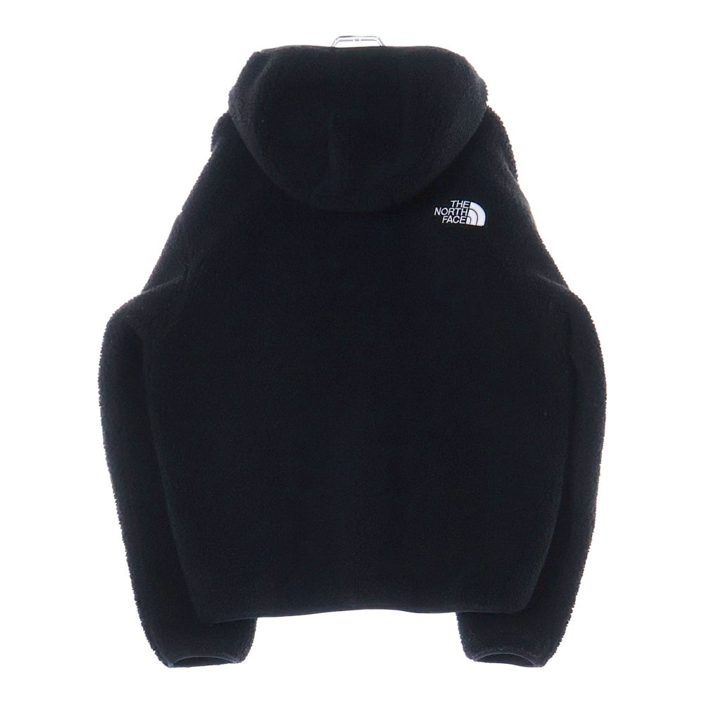 SUPREME(シュプリーム) 20AW ×THE NORTH FACE S Logo Hooded Fleece Jacket Sロゴ フリースジャケット ブラック/ホワイト NF0A5EHN