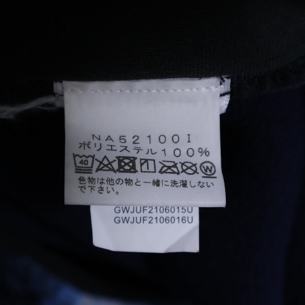 SUPREME(シュプリーム) 21AW ×THE NORTH FACE Bleached Denim Print Fleece Jacket ブリーチド デニム プリント フリース ジャケット ブルー
