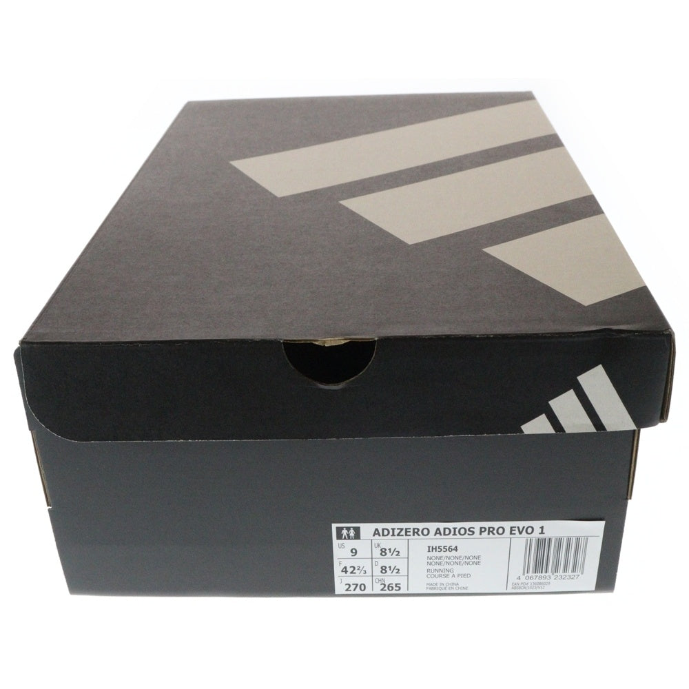 adidas(アディダス) Adizero Adios Pro Evo 1 アディゼロ アディオス プロ エヴォ 1 ローカットスニーカー ホワイト US9/27.0cm IH5564