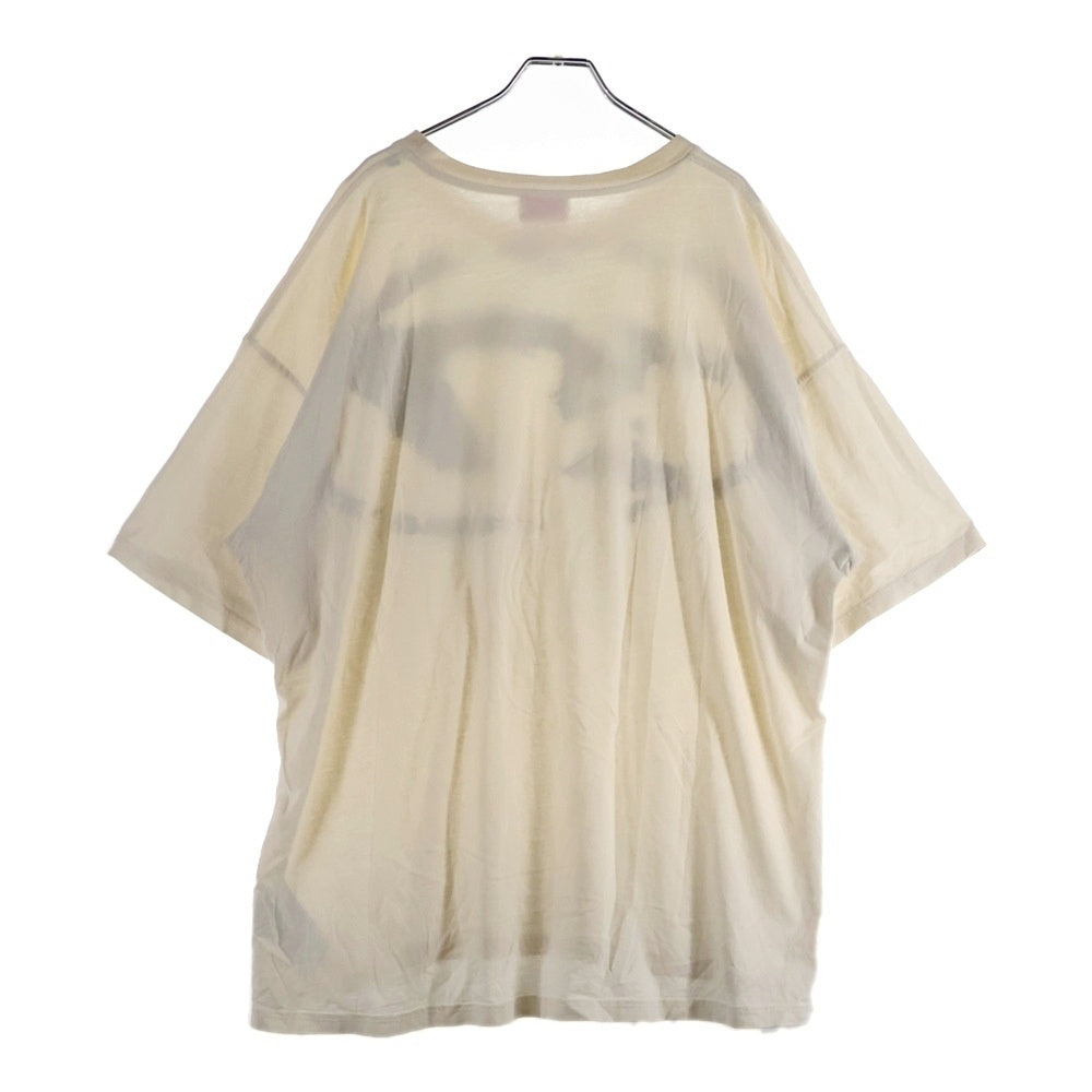 DIESEL(ディーゼル) T-BOXT-N14 ロゴプリント クルーネック コットン 半袖Tシャツ カットソー ホワイト