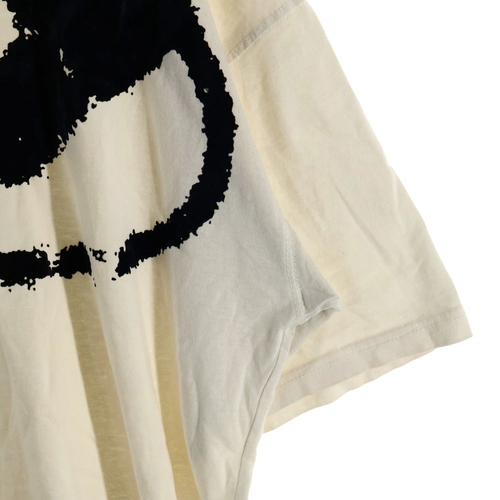 DIESEL(ディーゼル) T-BOXT-N14 ロゴプリント クルーネック コットン 半袖Tシャツ カットソー ホワイト