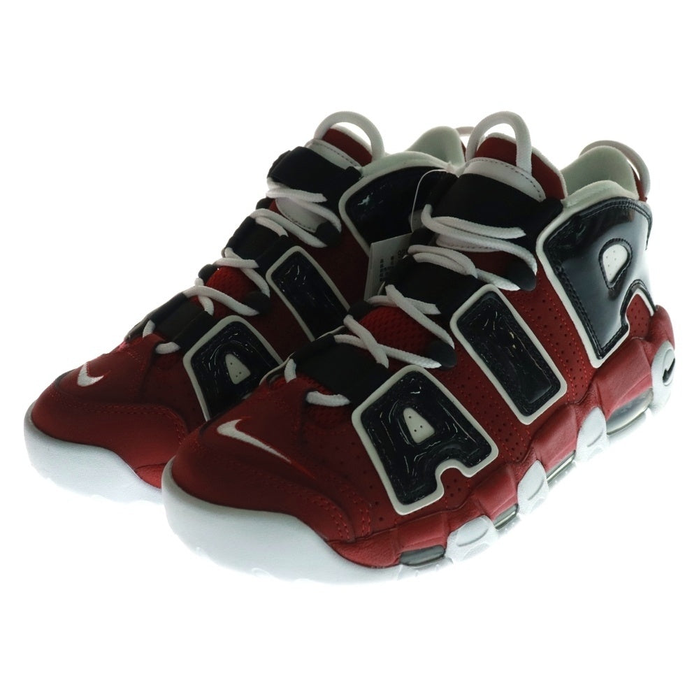 NIKE(ナイキ) AIR MORE UPTEMPO 96 エアモアアップテンポ ハイカットスニーカー レッド US6.5/24.5cm 921948-600