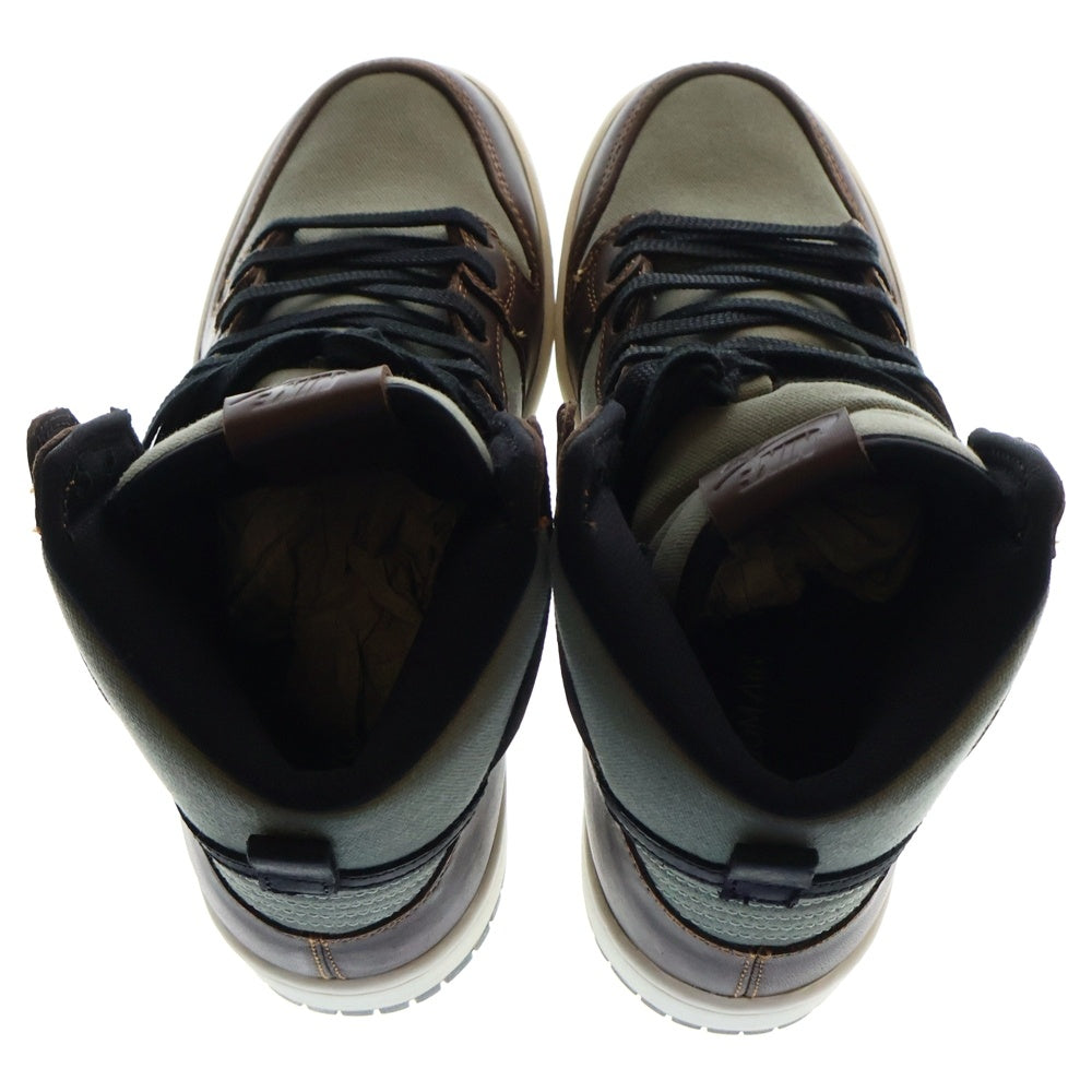 NIKE SB(ナイキエスビー) Dunk High Pro Baroque Brown/Black-Brun ダンクハイ プロ ハイカットスニーカー ブラウン US6/24cm BQ6826-201