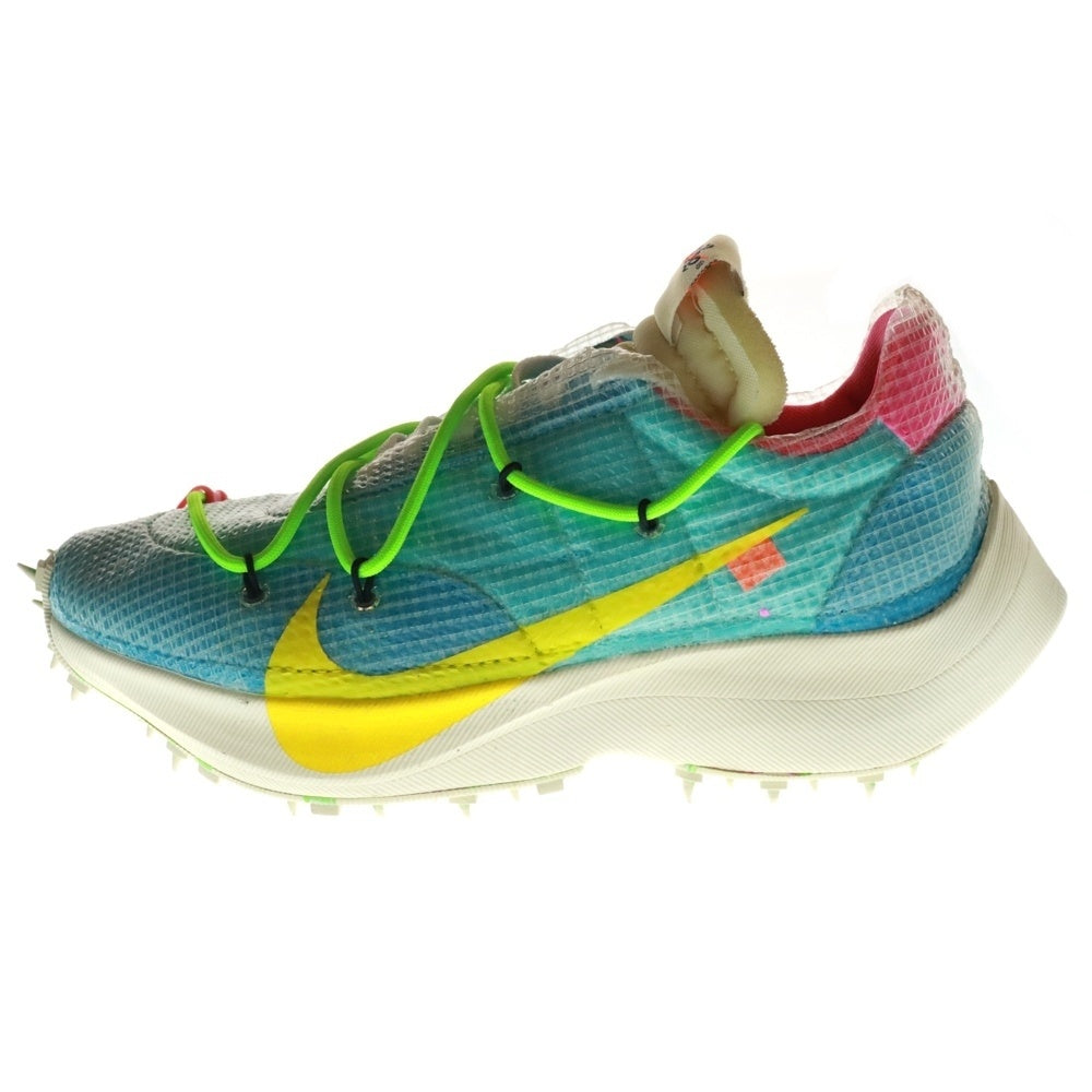 NIKE(ナイキ) ×OFF-WHITE WMNS VAPOR STREET Sky Blue ヴェイパー ストリート ローカットスニーカー ブルー US7/24cm CD8178-400
