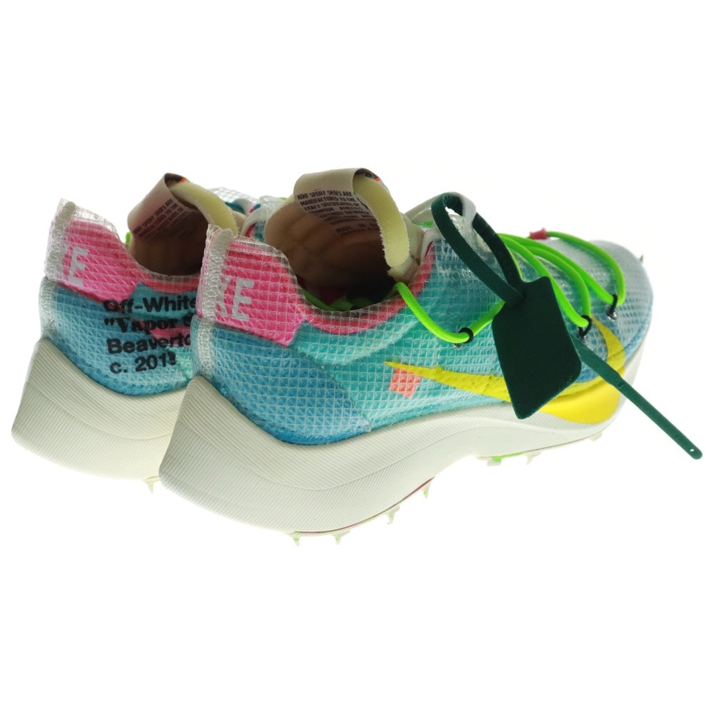 NIKE(ナイキ) ×OFF-WHITE WMNS VAPOR STREET Sky Blue ヴェイパー ストリート ローカットスニーカー ブルー US7/24cm CD8178-400
