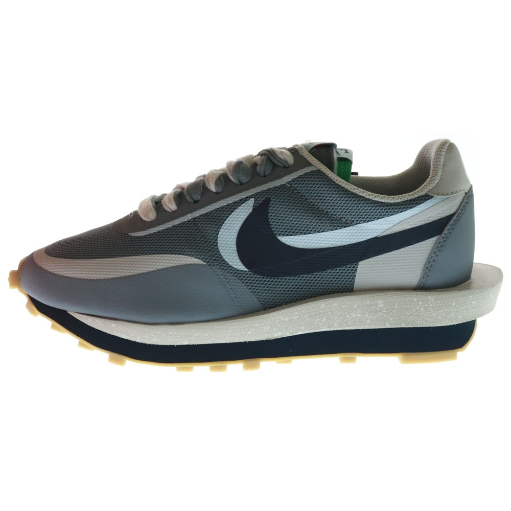 NIKE(ナイキ) ×CLOT ×Sacai LD Waffle Grey Obsidian/Cool Grey クロット サカイ LD ワッフル ローカットスニーカー グレー US6/24cm DH3114-001