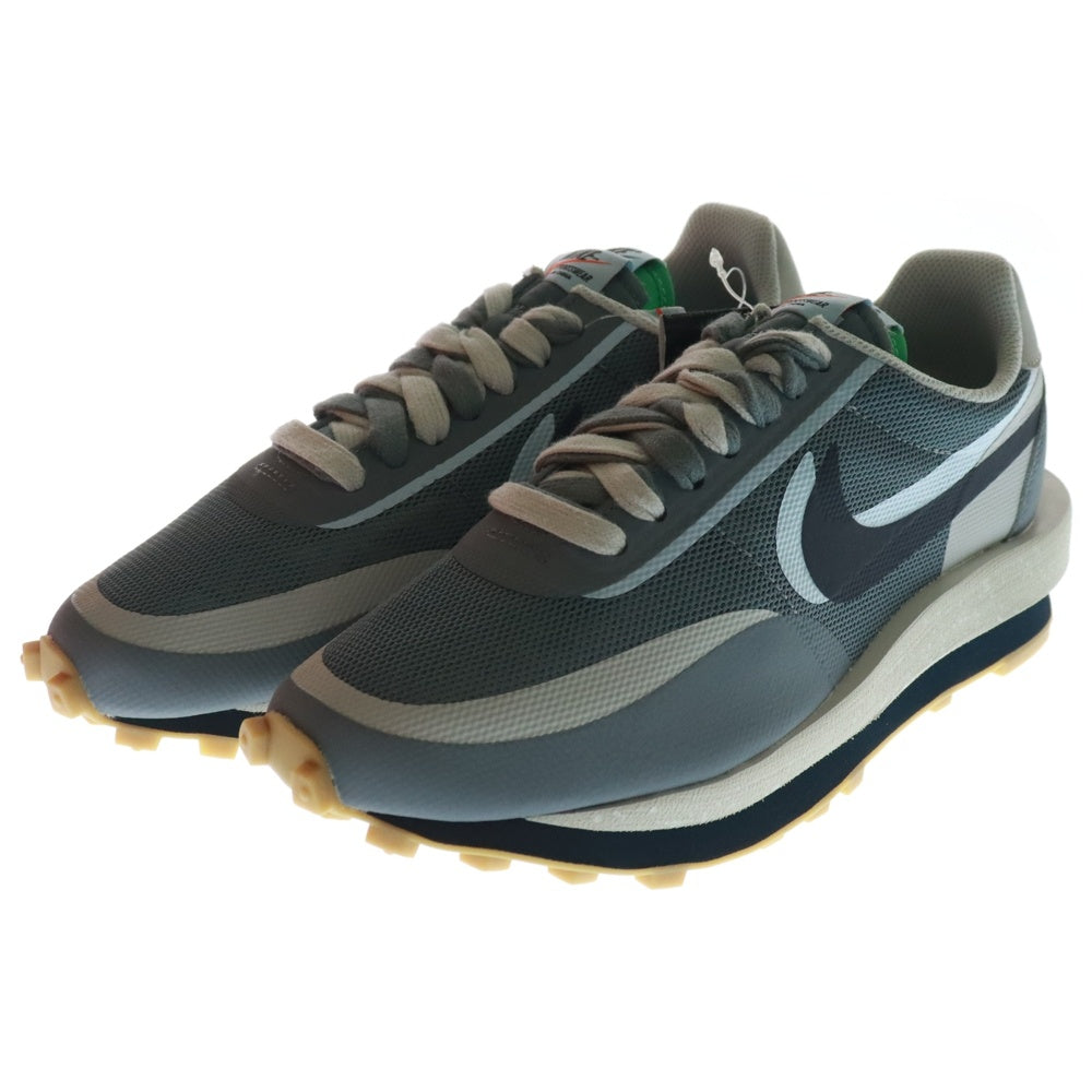 NIKE(ナイキ) ×CLOT ×Sacai LD Waffle Grey Obsidian/Cool Grey クロット サカイ LD ワッフル ローカットスニーカー グレー US6/24cm DH3114-001