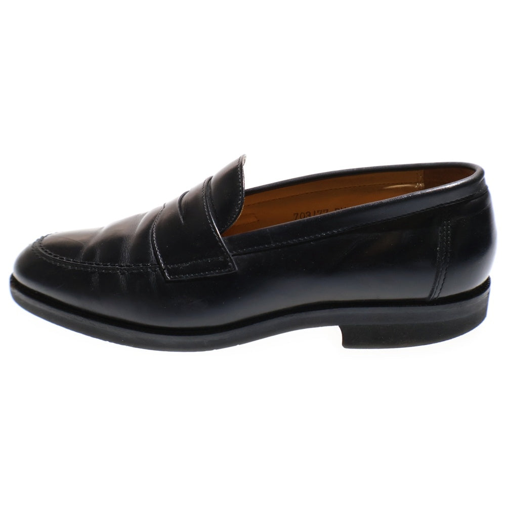 BURBERRYS(バーバリーズ) コイン ローファー レザー ブラック