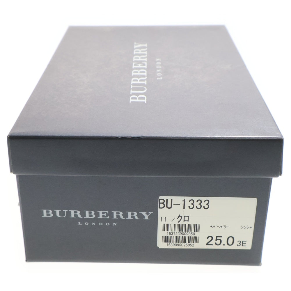 BURBERRYS(バーバリーズ) コイン ローファー レザー ブラック