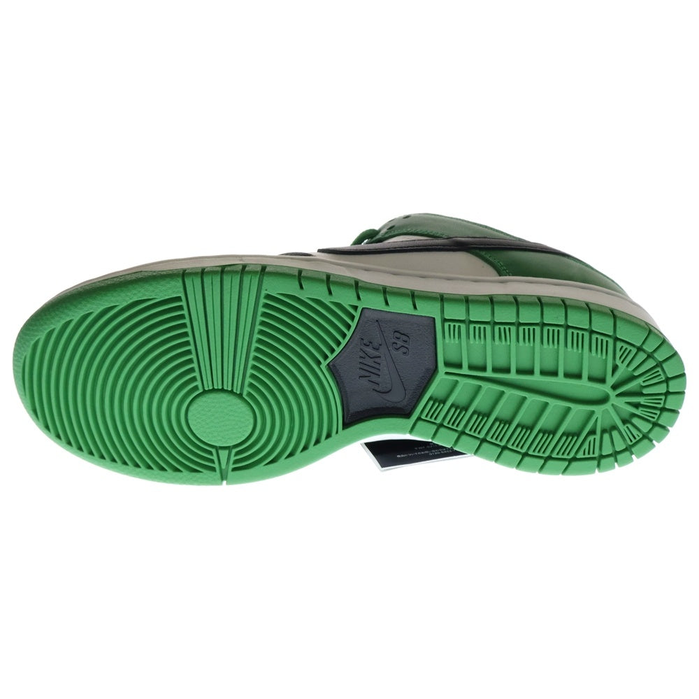 NIKE SB(ナイキエスビー) Dunk Low Pro Black and Classic Green ダンク ロー ローカットスニーカー ブラック/グリーン US8/26cm BQ6817-302