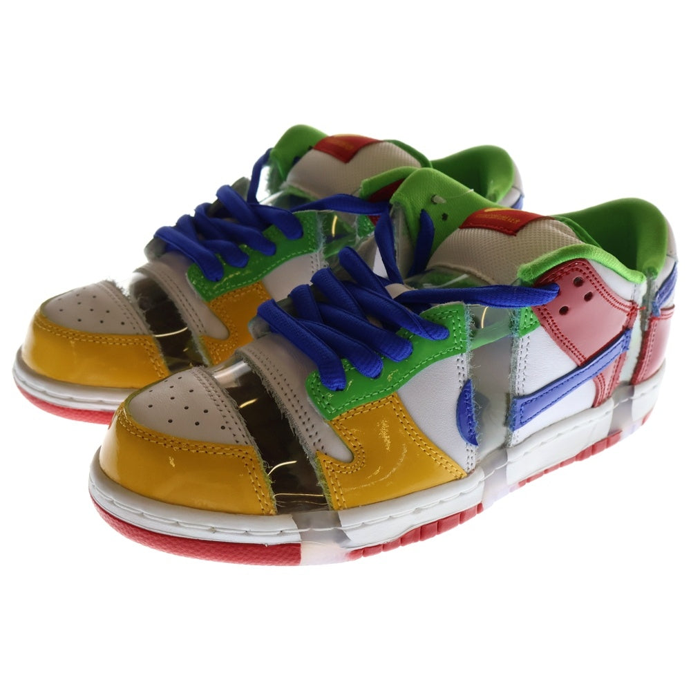 NIKE SB(ナイキエスビー) Dunk Low Sandy ダンク ロー サンディー スニーカー ホワイト/マルチ US8/26cm FD8777-100