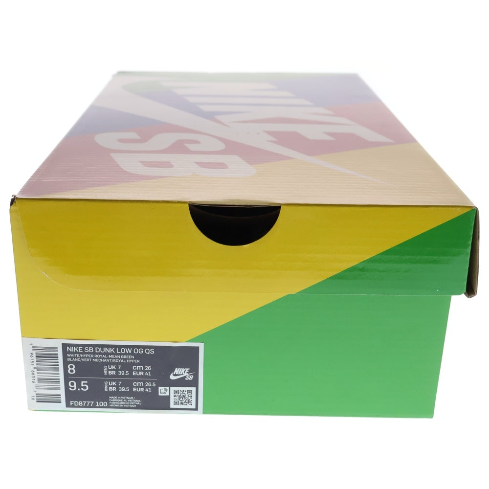 NIKE SB(ナイキエスビー) Dunk Low Sandy ダンク ロー サンディー スニーカー ホワイト/マルチ US8/26cm FD8777-100