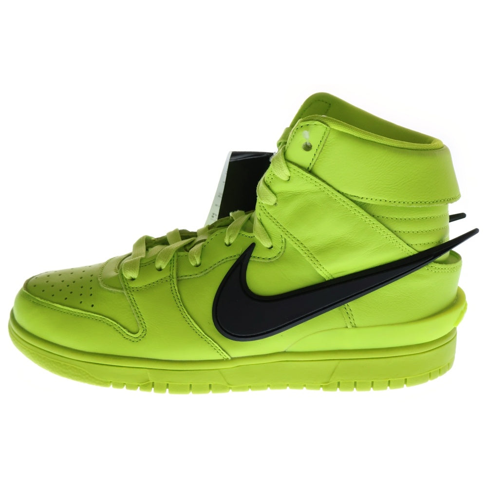 NIKE(ナイキ) ×AMBUSH NIKE DUNK HI アンブッシュ ダンク ハイカットスニーカー シューズ イエロー US8/26cm CU7544-300
