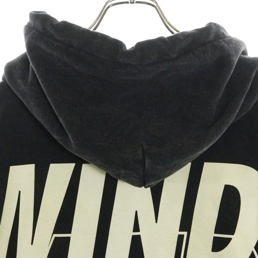 WIND AND SEA(ウィンダンシー) SULFER HOODIE サーファー フーディー パーカー ブラック WDS-O-SIG-24-Q1-CS-01