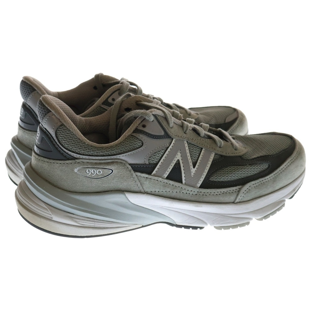New Balance(ニューバランス) M990GL6 スウェードレザー ローカットスニーカー グレー US11/29.0cm