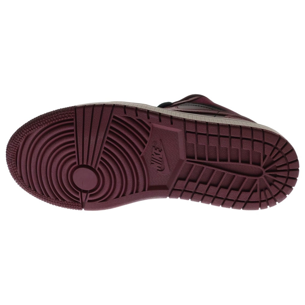 NIKE(ナイキ) WMNS AIR JORDAN 1 LOW DARK BEETROOT ウィメンズ エアジョーダン1 ローカットスニーカー ブラック/レッド US7/24.0cm DB6491-600