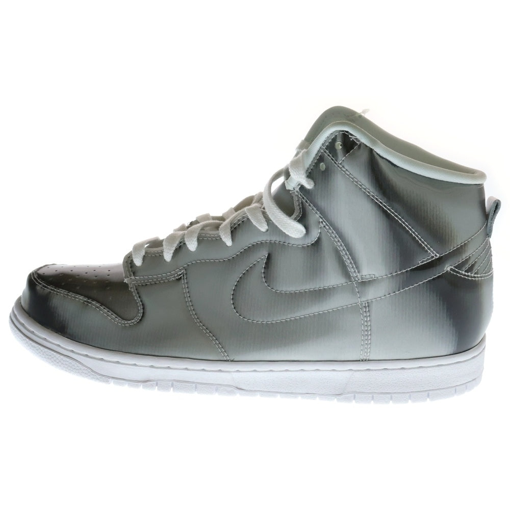 NIKE(ナイキ) ×CLOT DUNK HIGH SILVER FLIX DH4444-900 クロット ダンク シルバーフラックス ハイカットスニーカー シルバー US12/30.0cm
