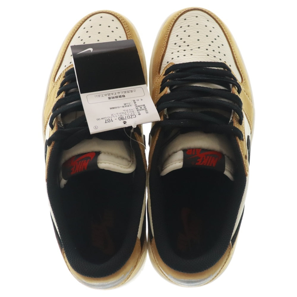 NIKE(ナイキ) AIR JORDAN 1 LOW ROOKIE OF THE YEAR エアジョーダン1 ルーキーオブザイヤー ローカットスニーカー イエロー US8/26.0cm CZ0790-107