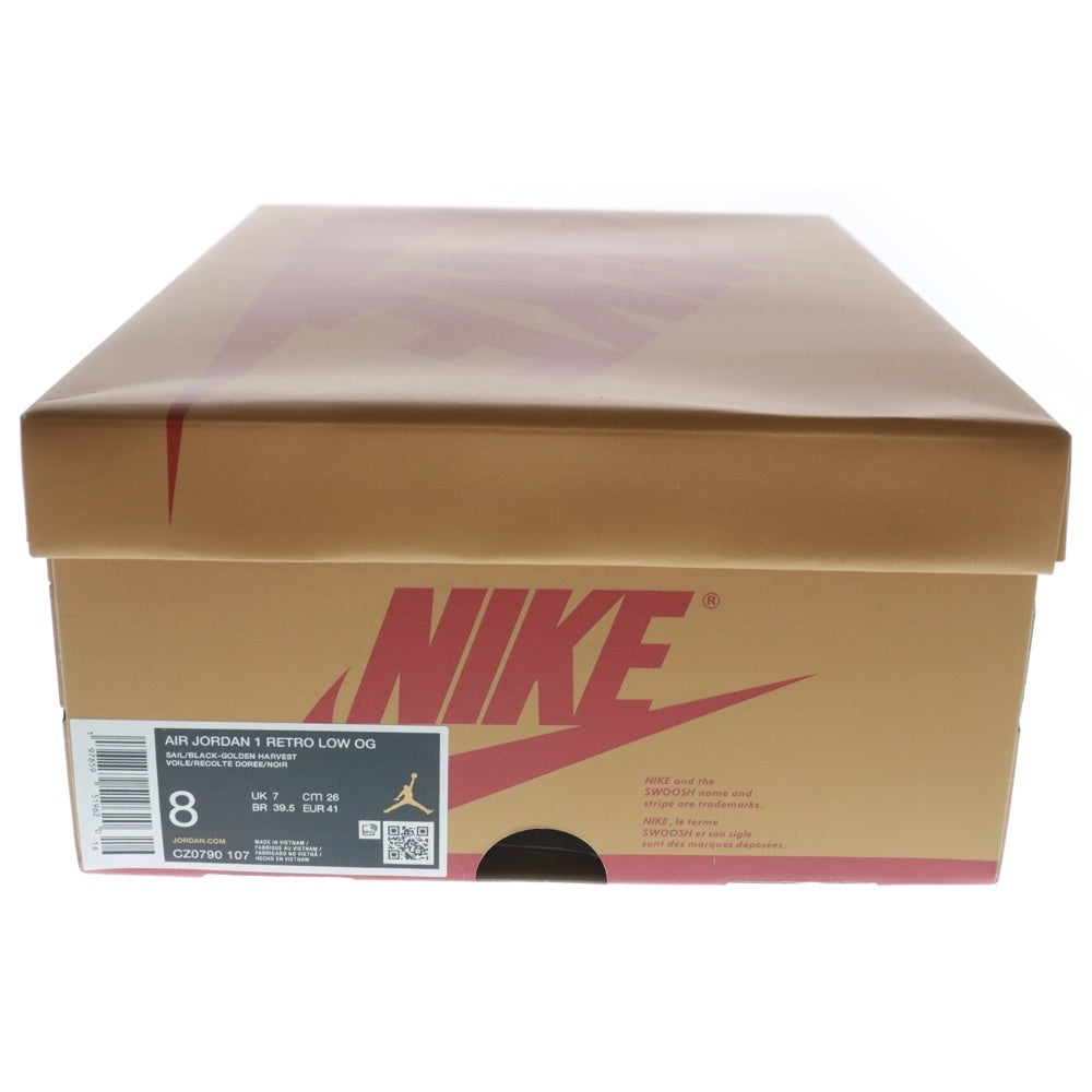 NIKE(ナイキ) AIR JORDAN 1 LOW ROOKIE OF THE YEAR エアジョーダン1 ルーキーオブザイヤー ローカットスニーカー イエロー US8/26.0cm CZ0790-107
