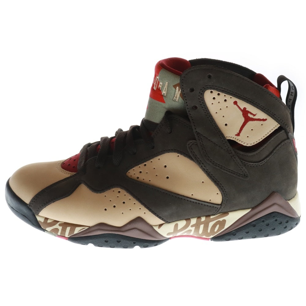 NIKE(ナイキ) ×PATTA AIR JORDAN 7 OG BROWN パタ エアジョーダン7 ハイカットスニーカー ブラウン US10.5/28.5cm AT3375-200