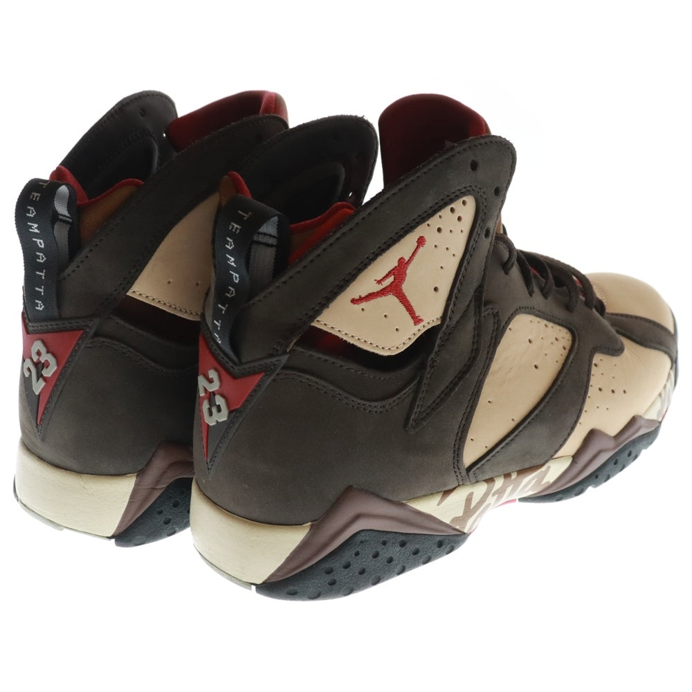 NIKE(ナイキ) ×PATTA AIR JORDAN 7 OG BROWN パタ エアジョーダン7 ハイカットスニーカー ブラウン US10.5/28.5cm AT3375-200