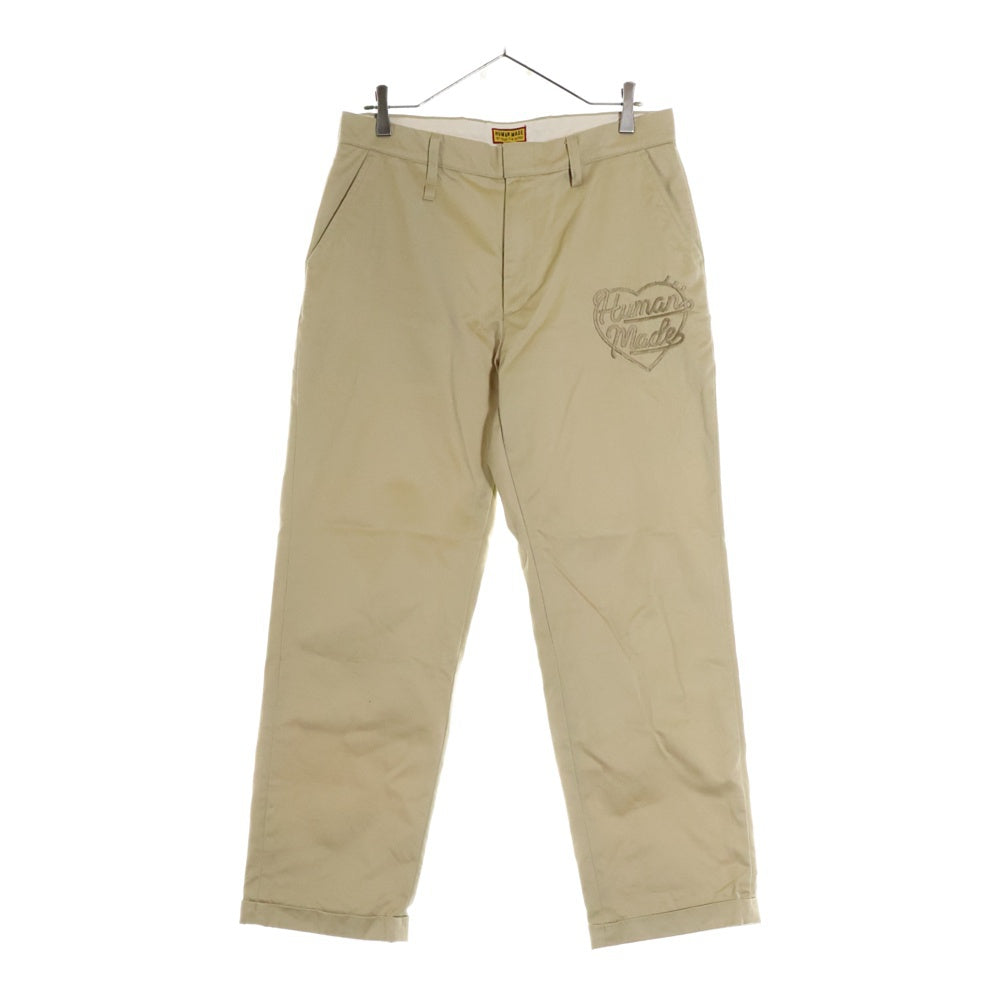 HUMAN MADE(ヒューマンメイド) CHINO PANTS チノパンツ ジップフライ ベージュ HM29PT013