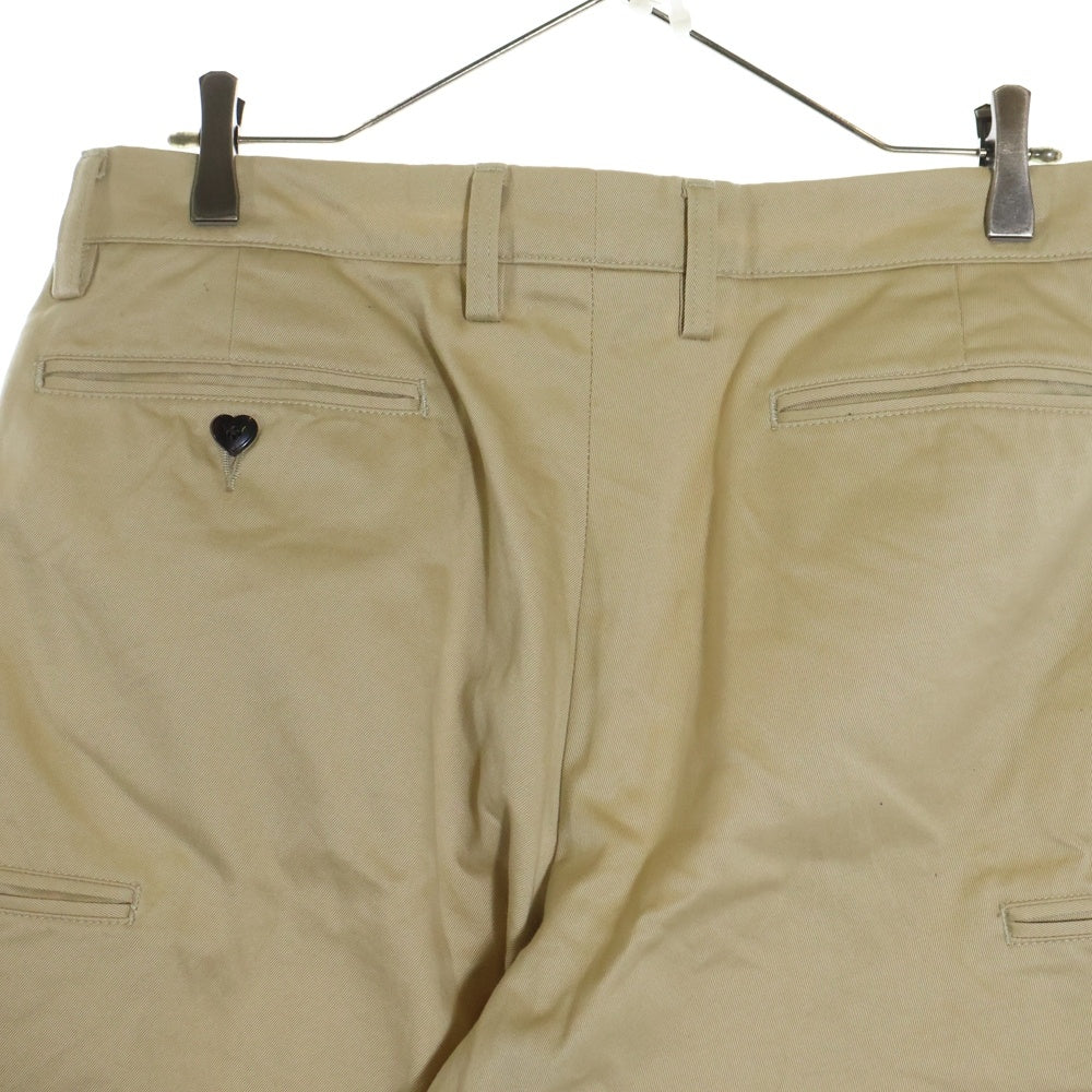 HUMAN MADE(ヒューマンメイド) CHINO PANTS チノパンツ ジップフライ ベージュ HM29PT013