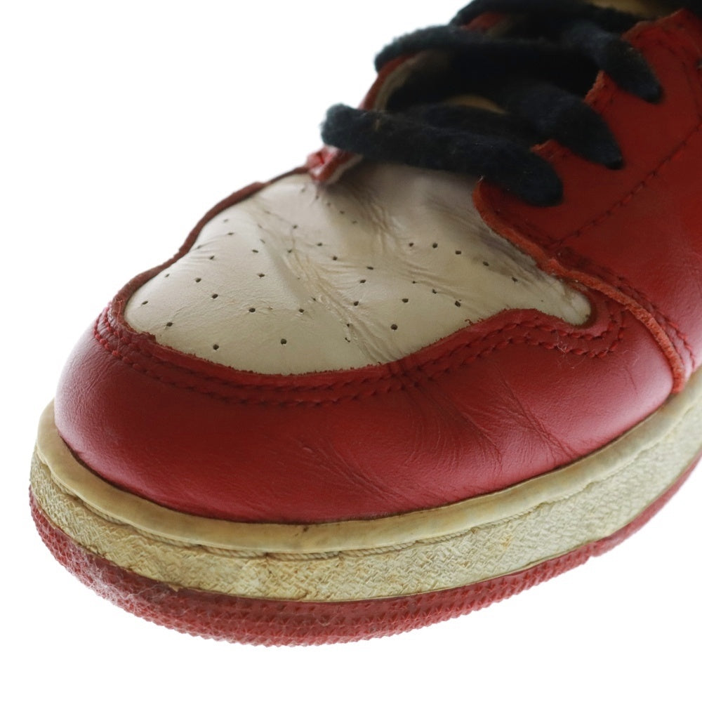 NIKE(ナイキ) 【観賞用 1994年製】 AIR JORDAN 1 HIGH Chicago エアジョーダン1 シカゴ ハイカットスニーカー レッド/ホワイト US6Y/24.0cm 153126-101 レディース