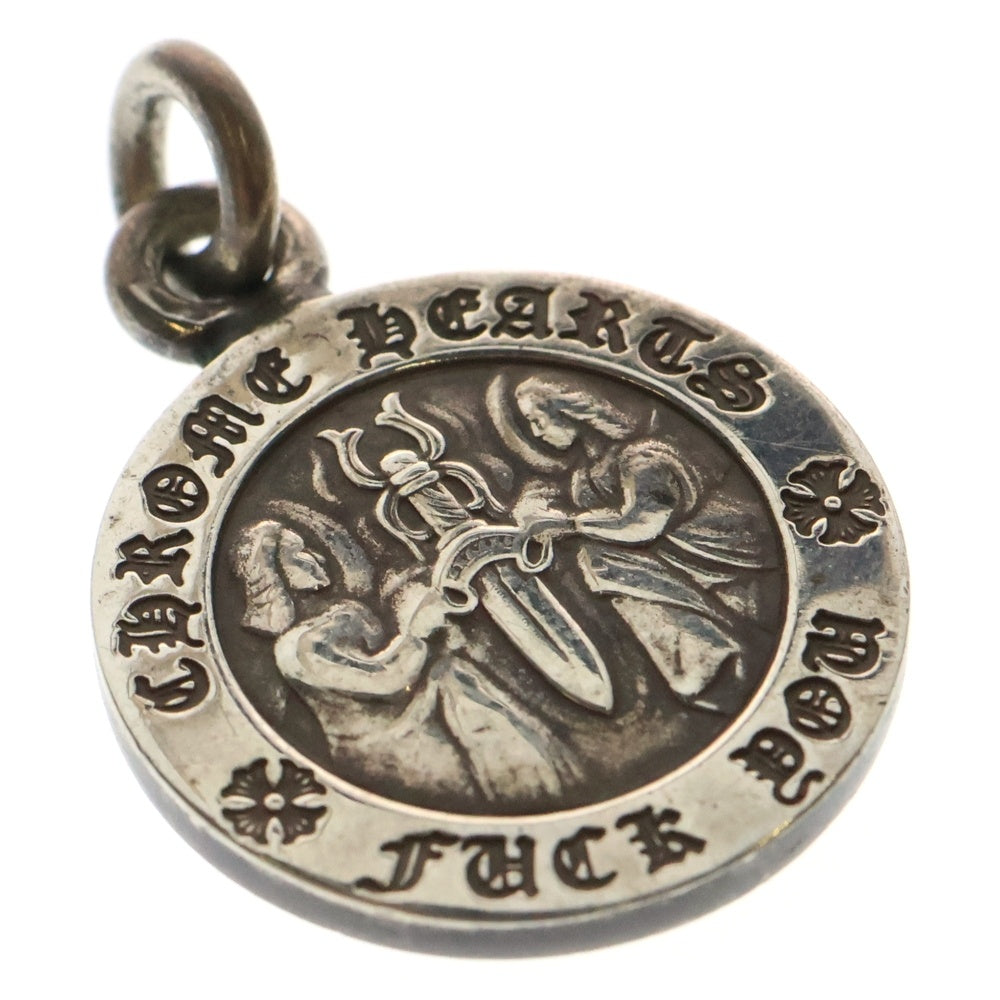 CHROME HEARTS(クロムハーツ) CHRM ANGL MDL V1 エンジェルメダルチャーム ペンダントトップ シルバーBCA229