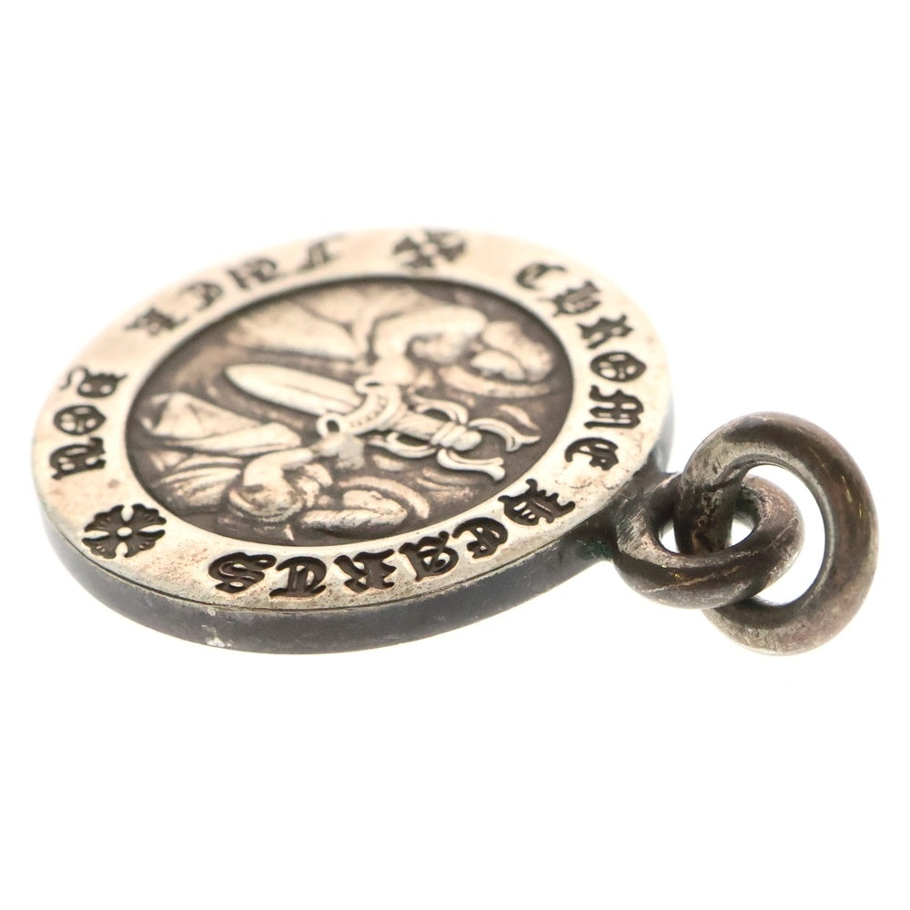 CHROME HEARTS(クロムハーツ) CHRM ANGL MDL V1 エンジェルメダルチャーム ペンダントトップ シルバーBCA229