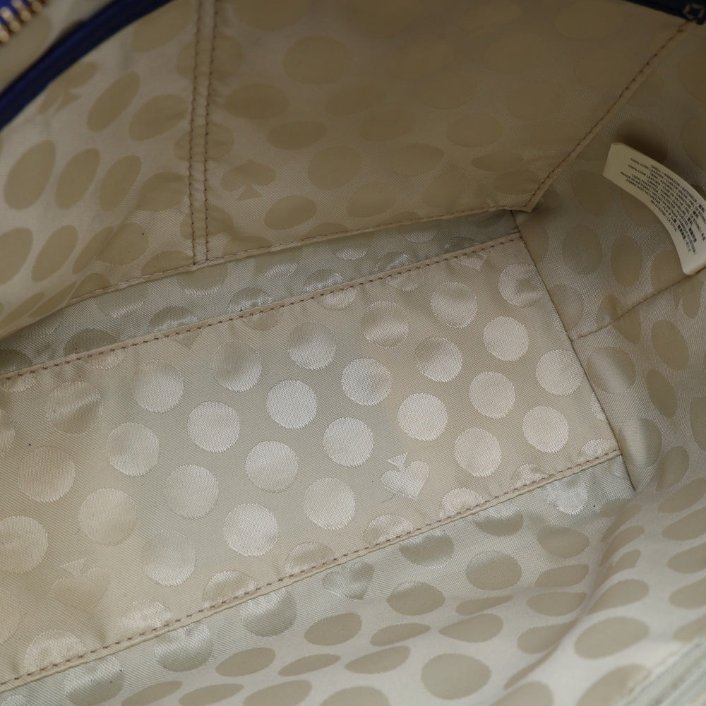 Kate Spade(ケイトスペード) 2WAY レザーハンド ショルダーバッグ ネイビー/ブラック レディース