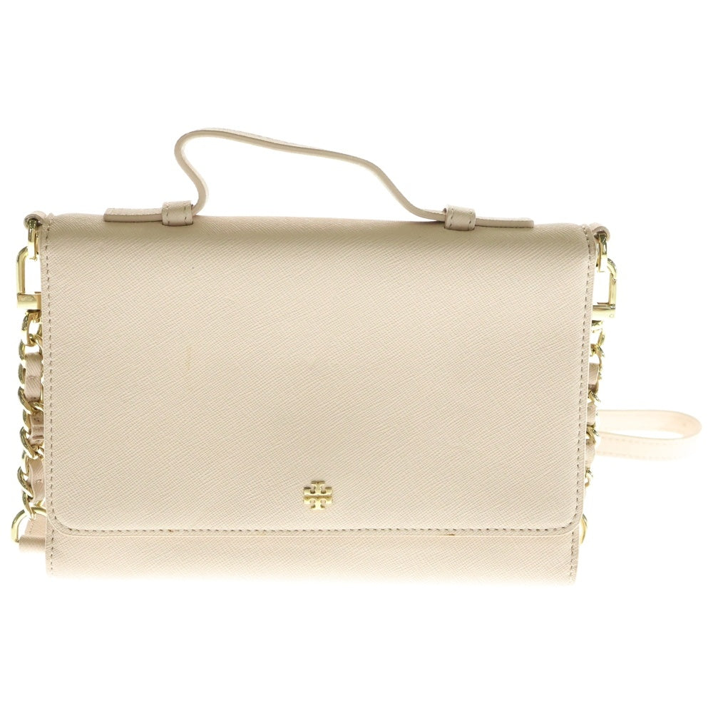 TORY BURCH(トリー バーチ) ロビンソン ロゴプレート チェーンショルダーバッグ ピンク レディース